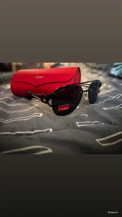 Gafas de Sol Cartier con Estuche Rojo - miniatura 2