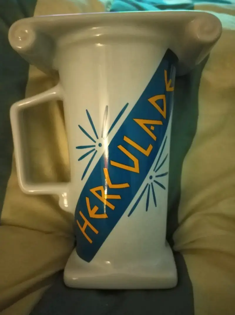 Tazón de cerámica Hércules, original Disney. - 3