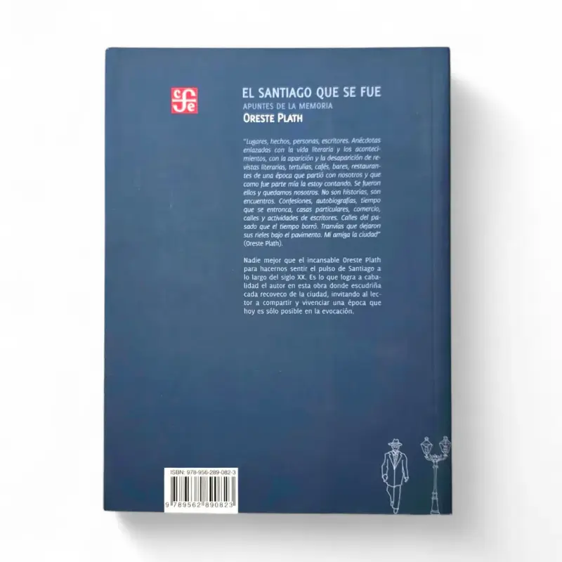 Libro El Santiago Que Se Fue de Oreste Plath - 2