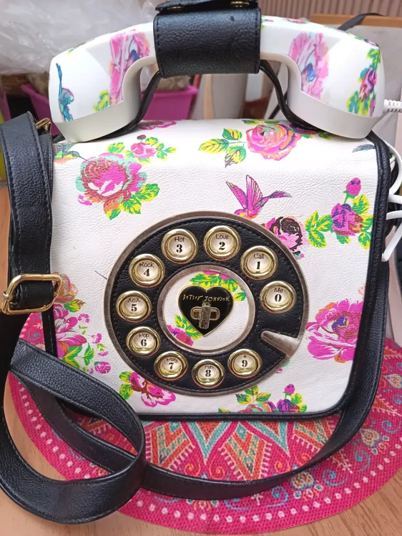 Vintage Betsy jonshon teléfono de colección. - 1