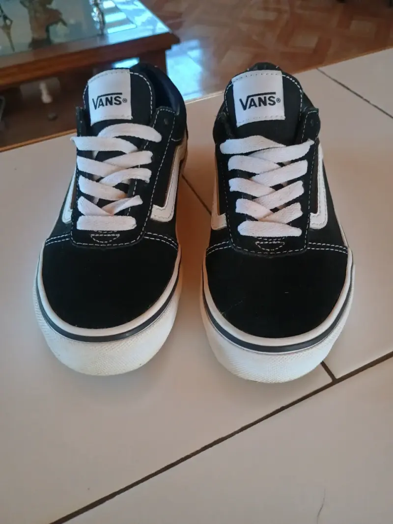 Zapatillas Vans negras clásicas de niño - 3