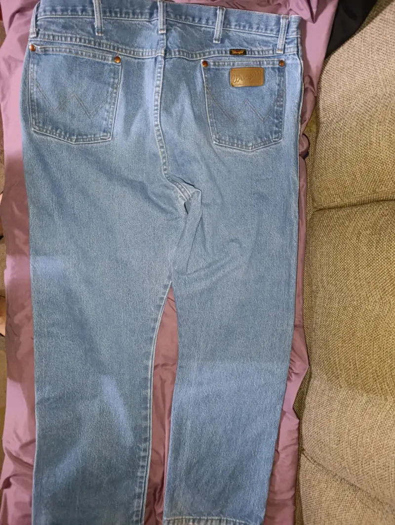 Jeans Wrangler azul claro para hombre - 5