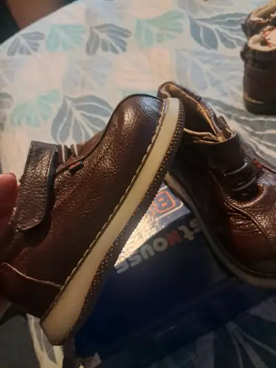 Zapatos de cuero para niños Besthouse talla 24 - miniatura 3