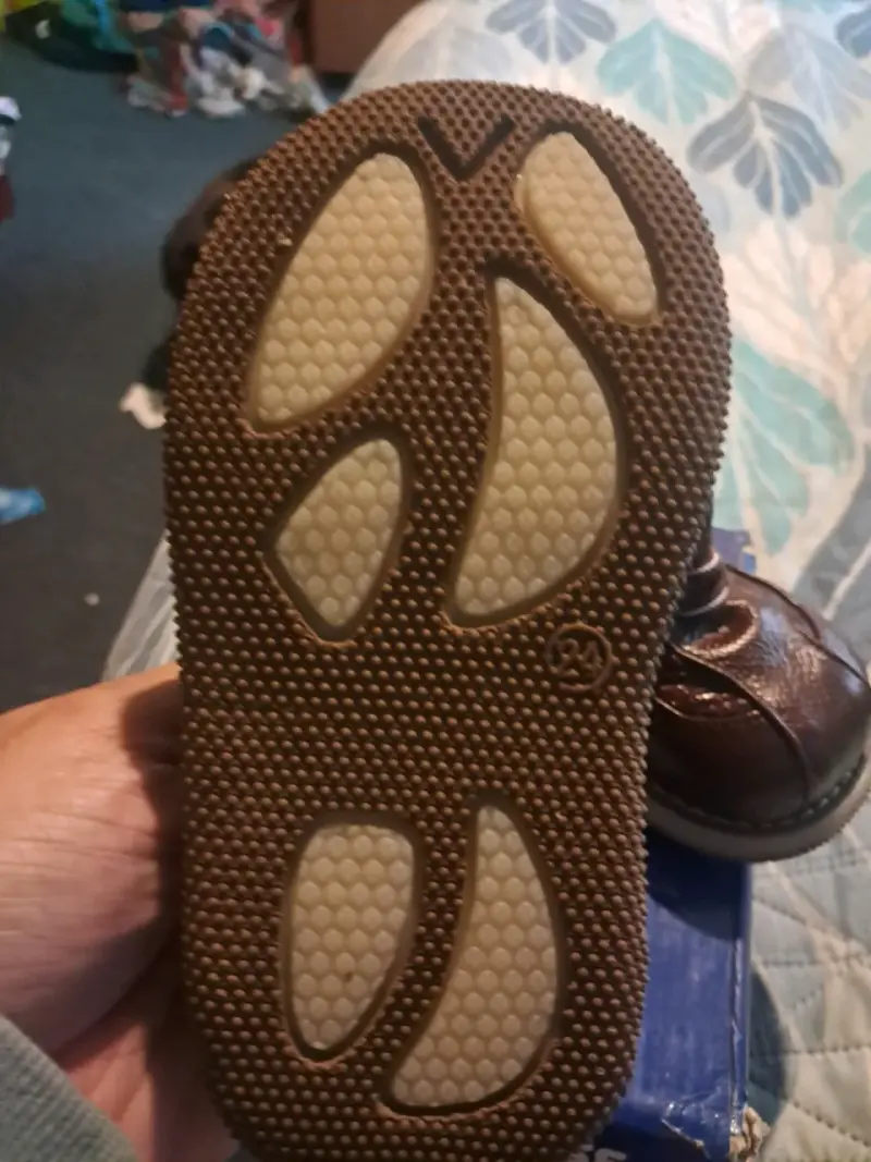 Zapatos de cuero para niños Besthouse talla 24 - 6