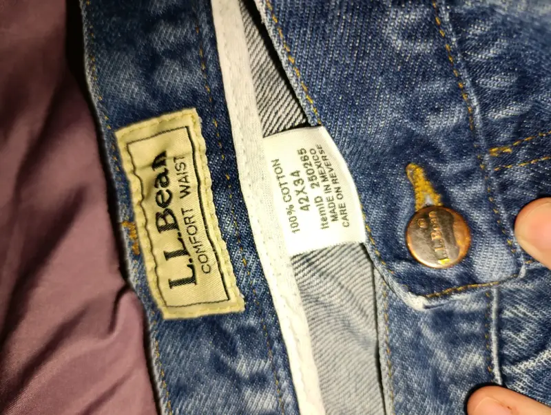 Jeans de mezclilla L.L. Bean para hombre - 2
