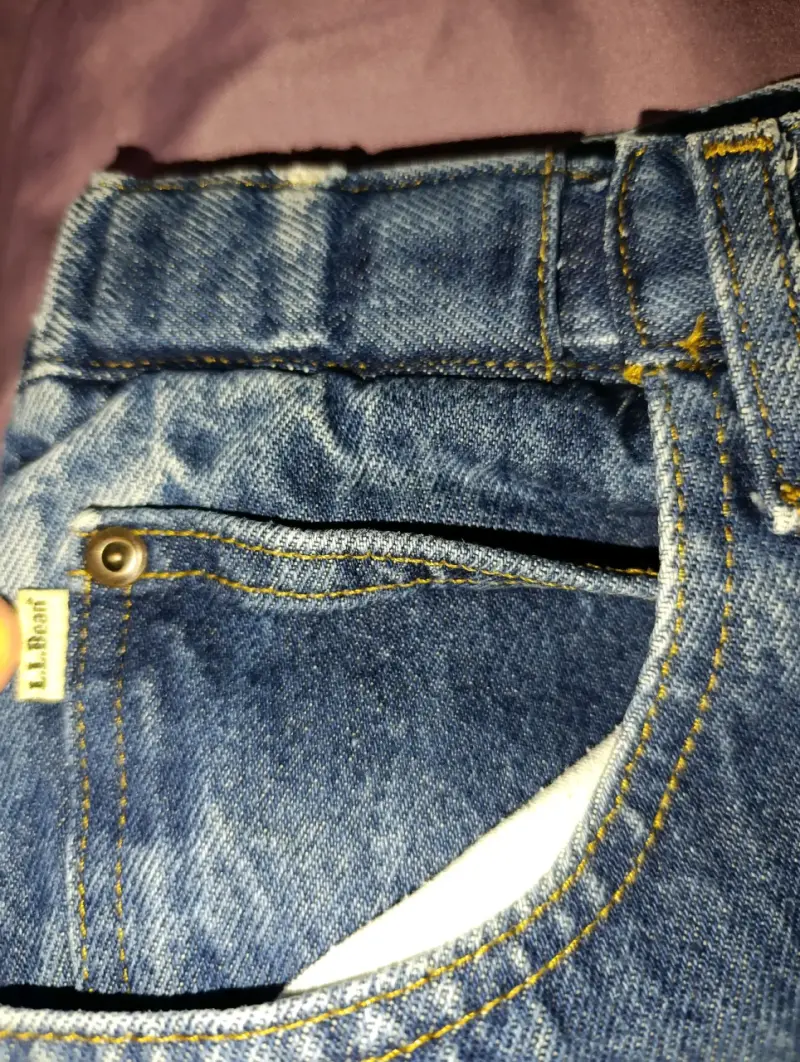 Jeans de mezclilla L.L. Bean para hombre - 4