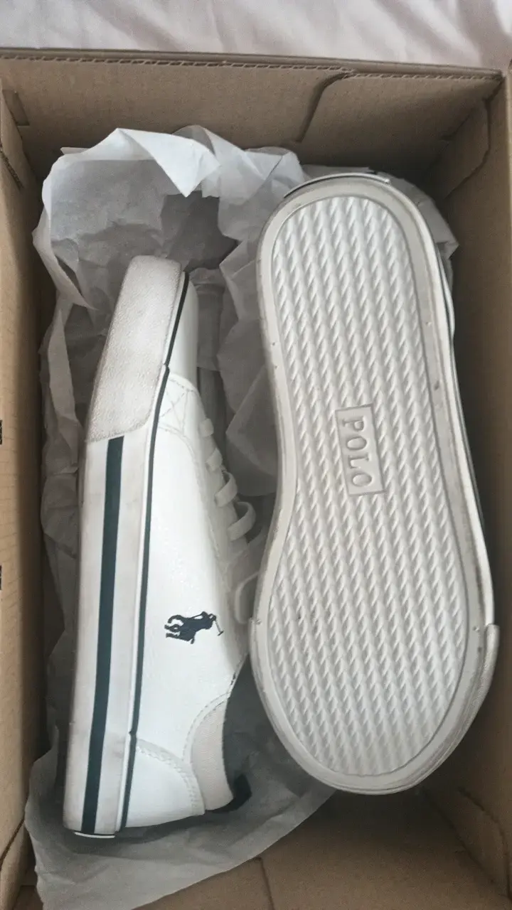 Zapatillas blancas Polo para niños - 2