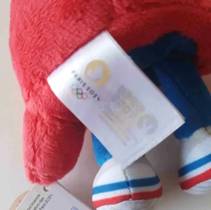Peluche Mascota Juegos Olímpicos París 2024 Rojo - 4