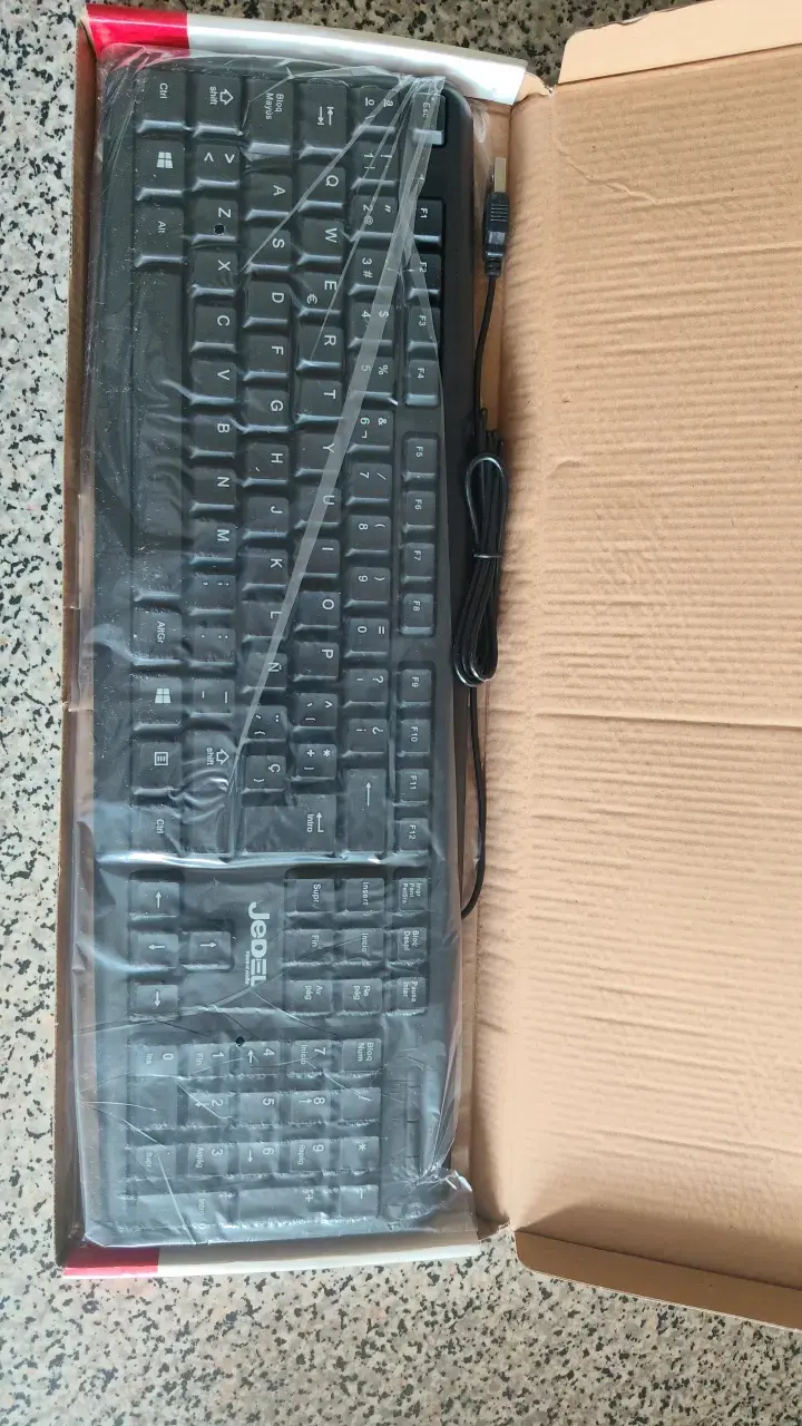 Teclado USB Jedel K11 para oficina - 2