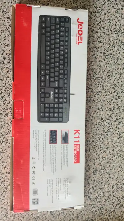 Teclado USB Jedel K11 para oficina - miniatura 3