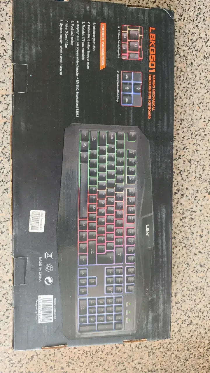 Teclado mecánico gaming LBN LBKG501 retroiluminado - 3
