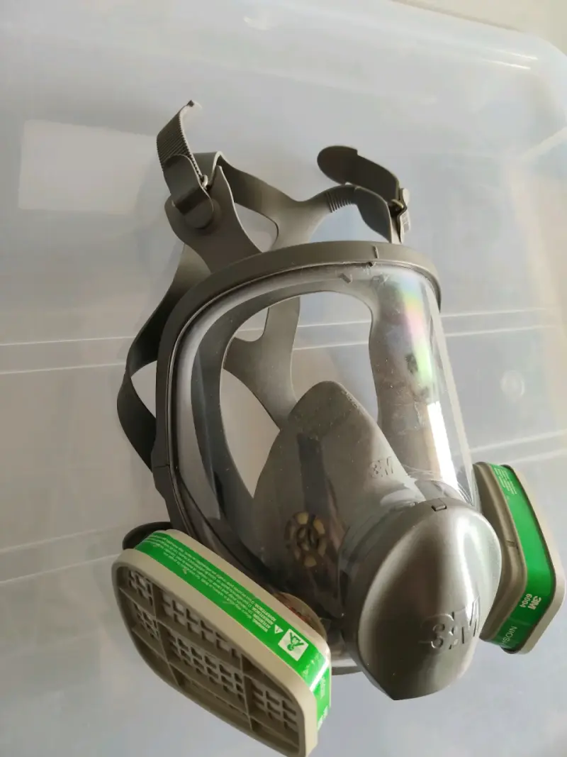 Respirador Full Face 3M 6800 Original + Filtros - - 3