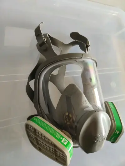 Respirador Full Face 3M 6800 Original + Filtros - - miniatura 3