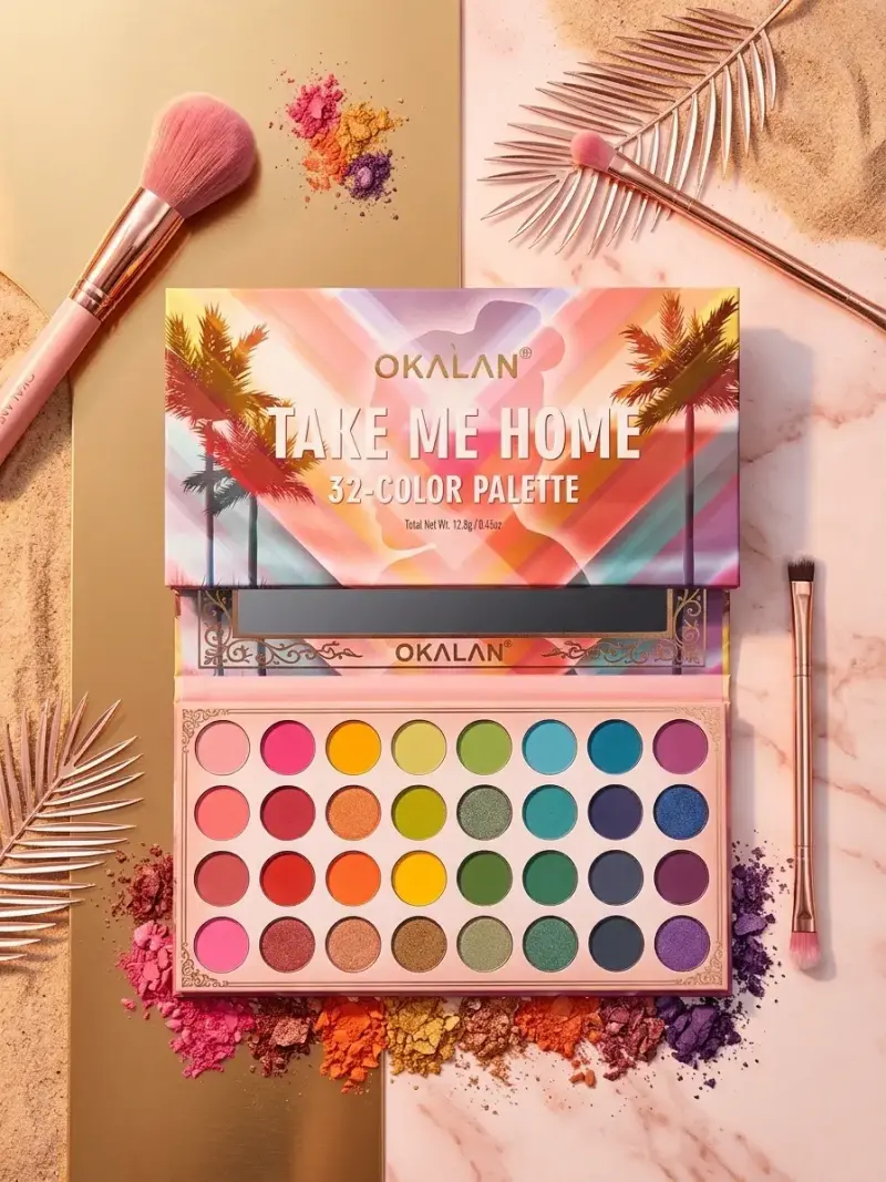 Paleta de Sombras Okalan Sugar & Spice 35 Colores - 1