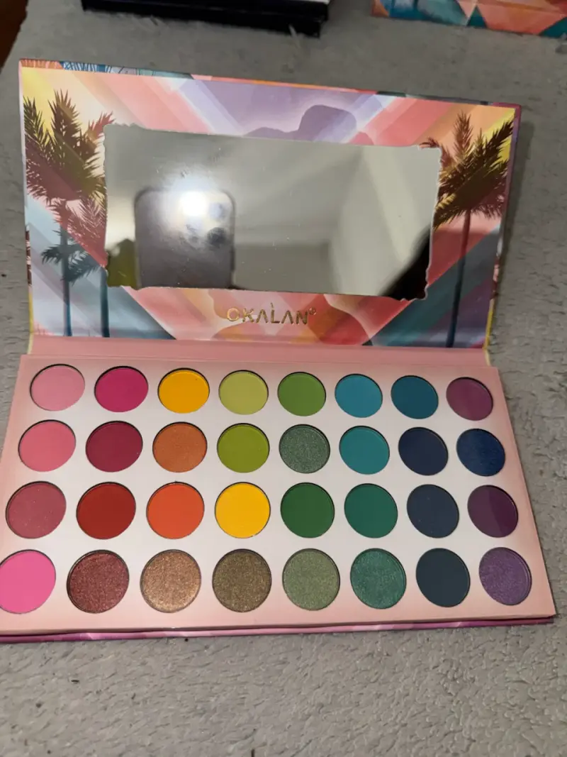 Paleta de Sombras Okalan Sugar & Spice 35 Colores - 2
