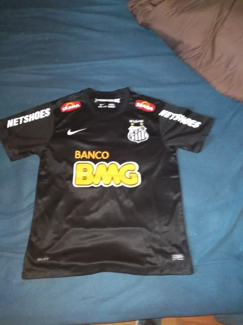 Camiseta Santos FC Neymar Jr Negra - 2