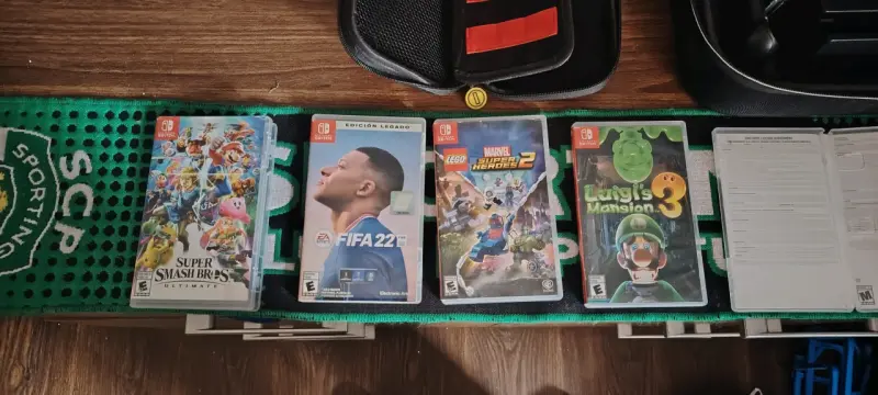 Nintendo switch + 5 juegos - 5