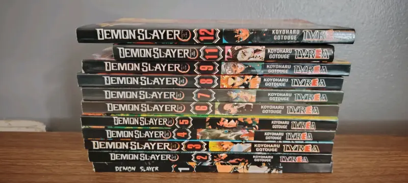 Colección de mangas Demon Slayer Tomos 1-12 - 2