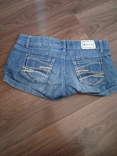 Shorts de mezclilla para mujer Gandlays - miniatura 2