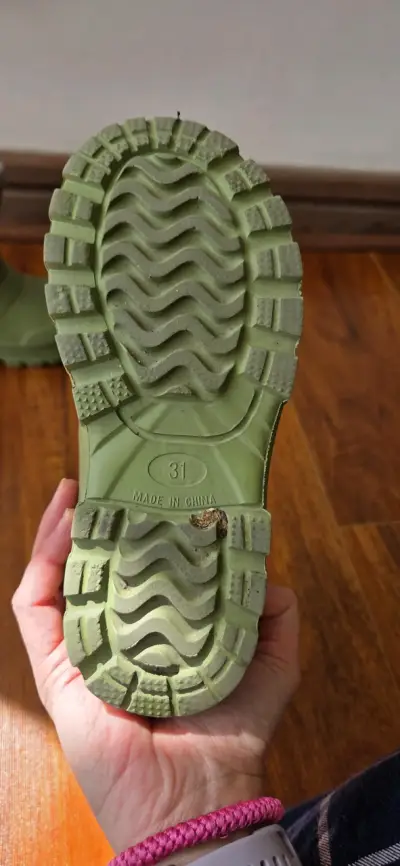 Botas de goma para lluvia para niño talla 31 - miniatura 5
