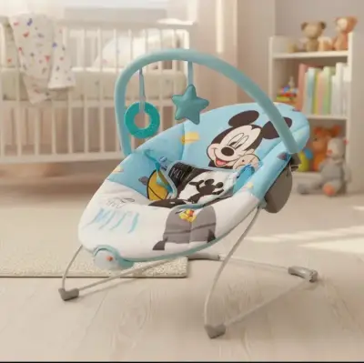 Silla Mecedora para Bebé con Diseño de Mickey - miniatura 1