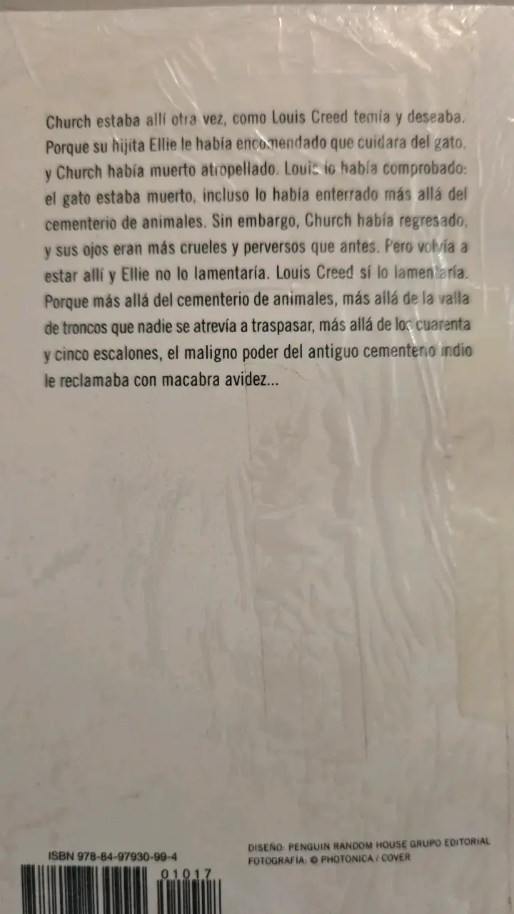 Libro Cementerio de Animales de Stephen King - 2
