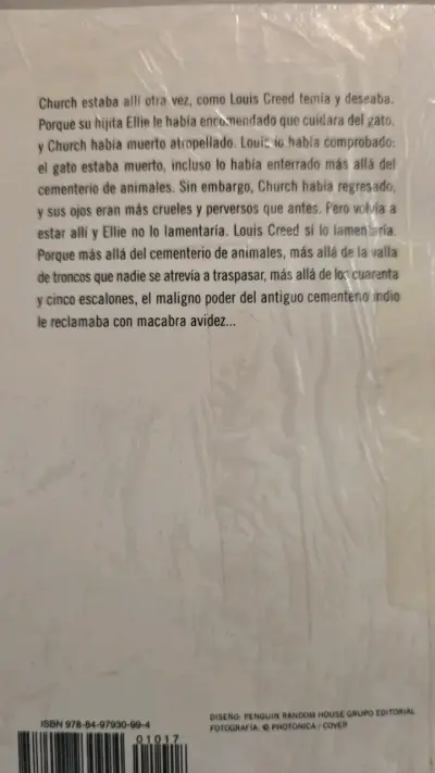Libro Cementerio de Animales de Stephen King - miniatura 2