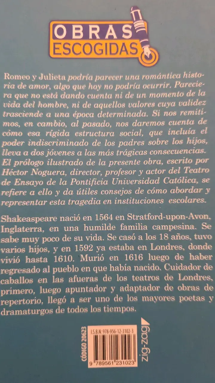 Libro Romeo y Julieta de William Shakespeare - 2