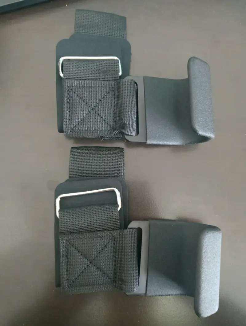 Straps ganchos de levantamiento de pesas ajustable - 3