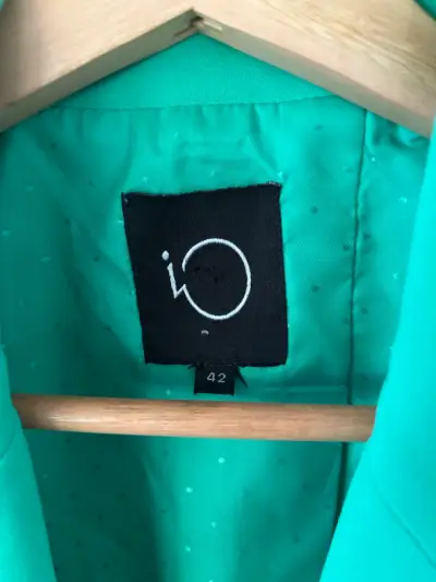 Blazer verde para mujer talla 42 - miniatura 2