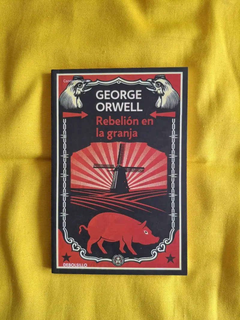 Libro Rebelión en la Granja de George Orwell - 1
