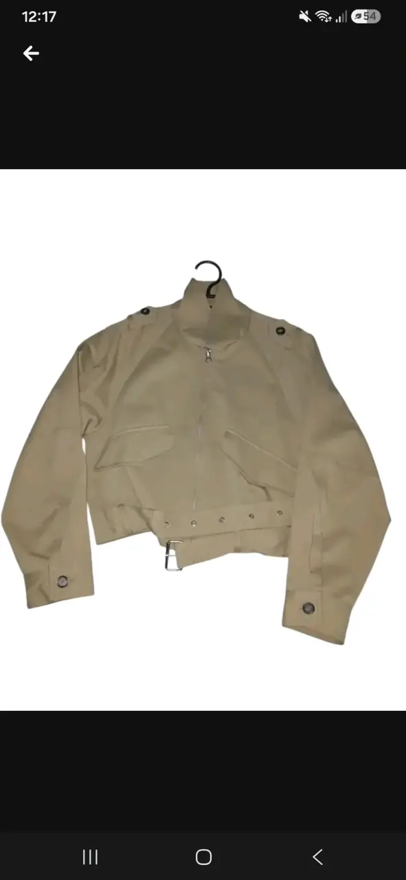 Chaqueta beige Index talla M