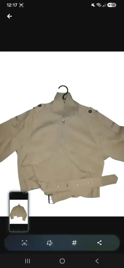 Chaqueta beige Index talla M - miniatura 2