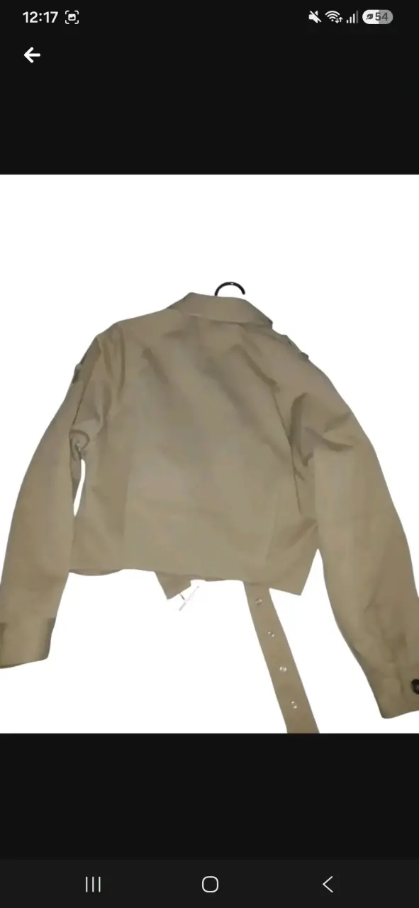 Chaqueta beige Index talla M - 3