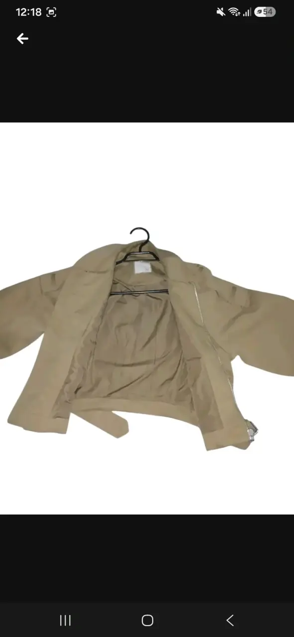 Chaqueta beige Index talla M - 4