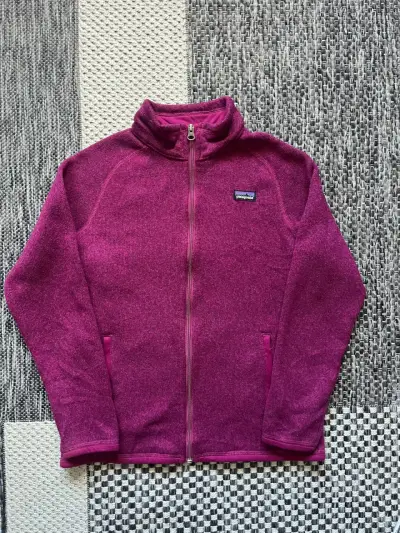 Chaqueta polar morada para niña Patagonia - miniatura 1