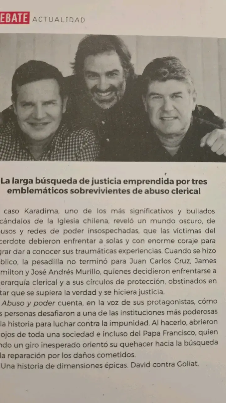 Libro 'Abuso y Poder' de Juan Carlos Cruz - 2