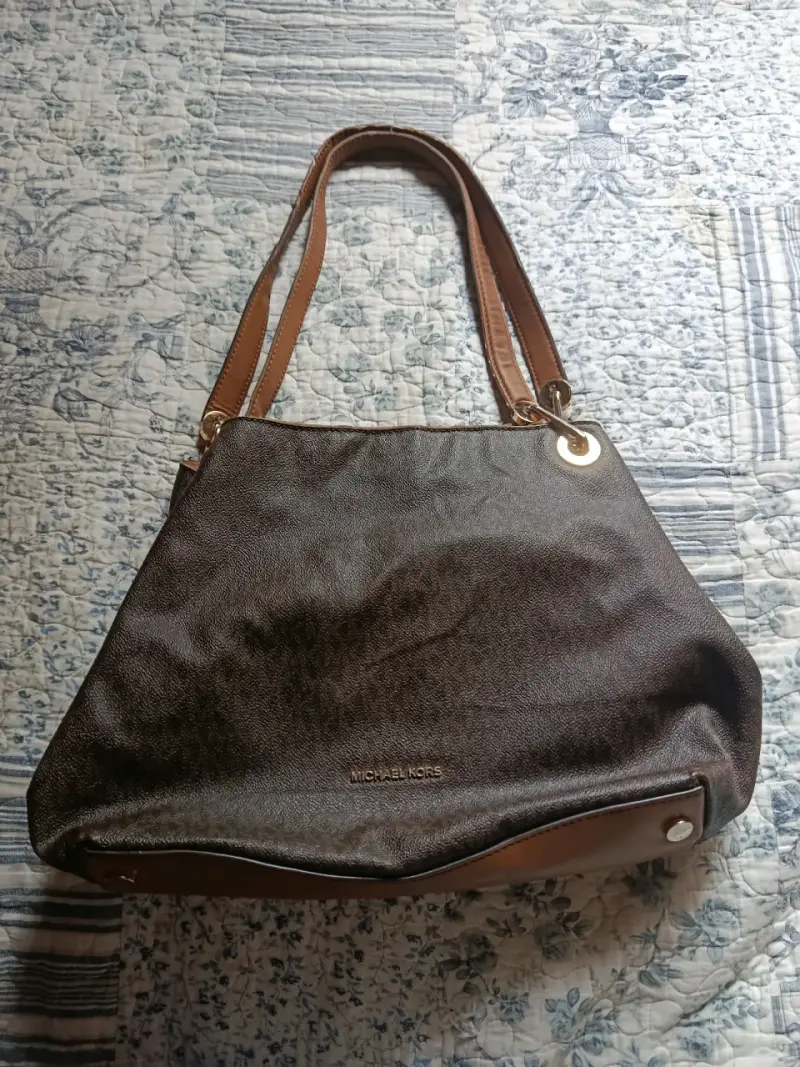 Bolso de cuero Michael Kors marrón - 1