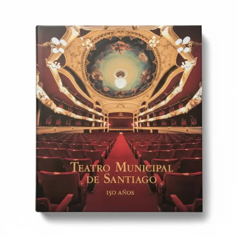 Libro Teatro Municipal de Santiago 150 Años - 1