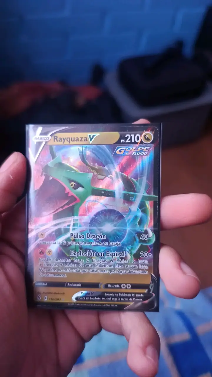 Cartas Pokémon Reuniclus, Rayquaza V, Dhelmise eve - 2