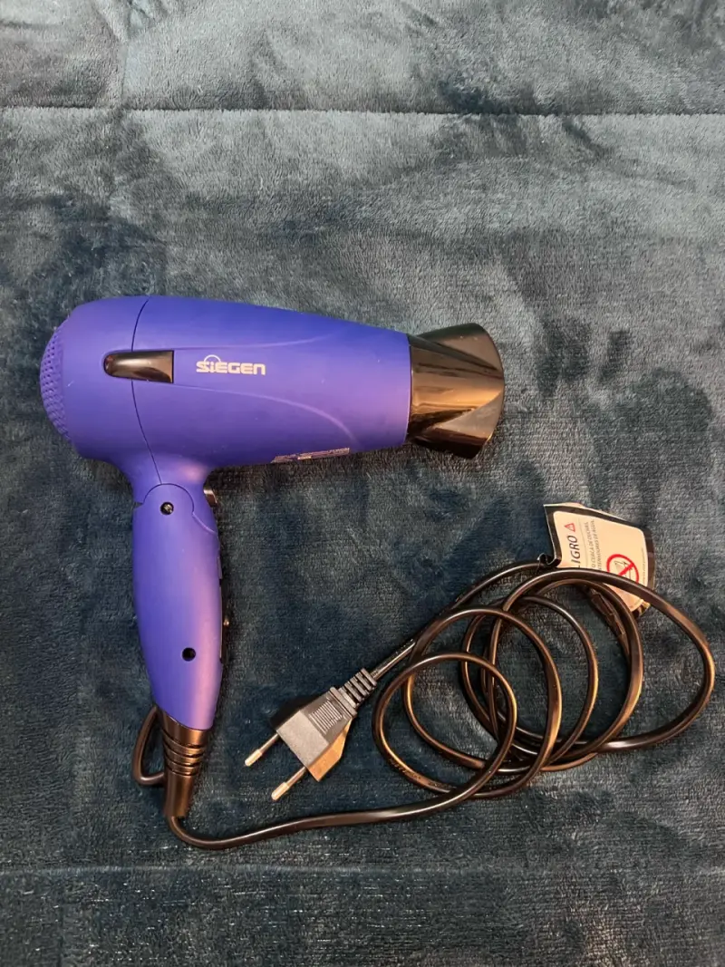 Secador de Pelo Siegen SG-3045 Azul Compacto