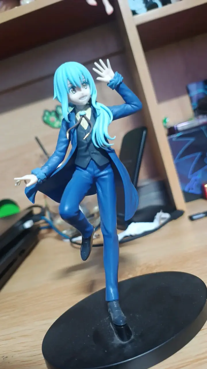 Figura de colección anime azul - 4