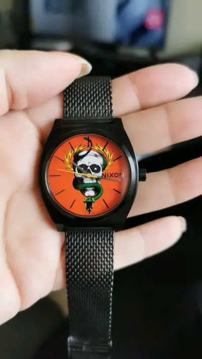 Reloj Nixon Time Teller mcgill + correa eslabones - miniatura 1