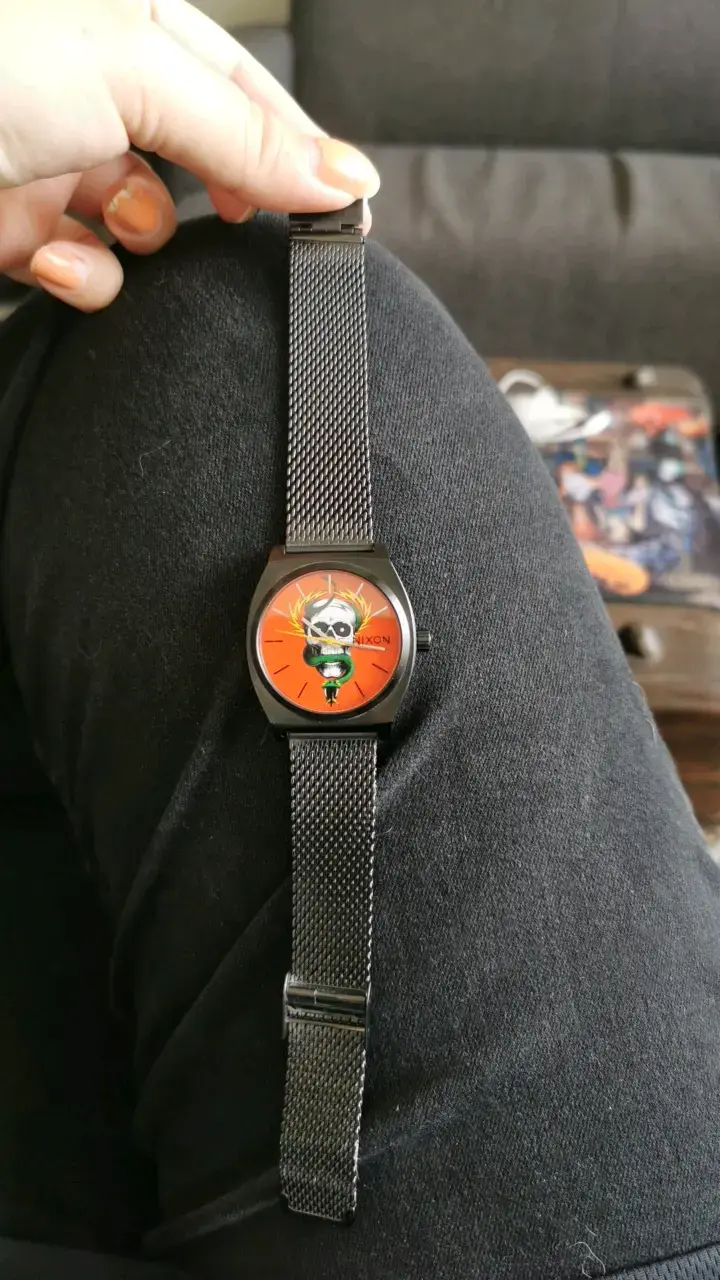 Reloj Nixon Time Teller mcgill + correa eslabones - 2