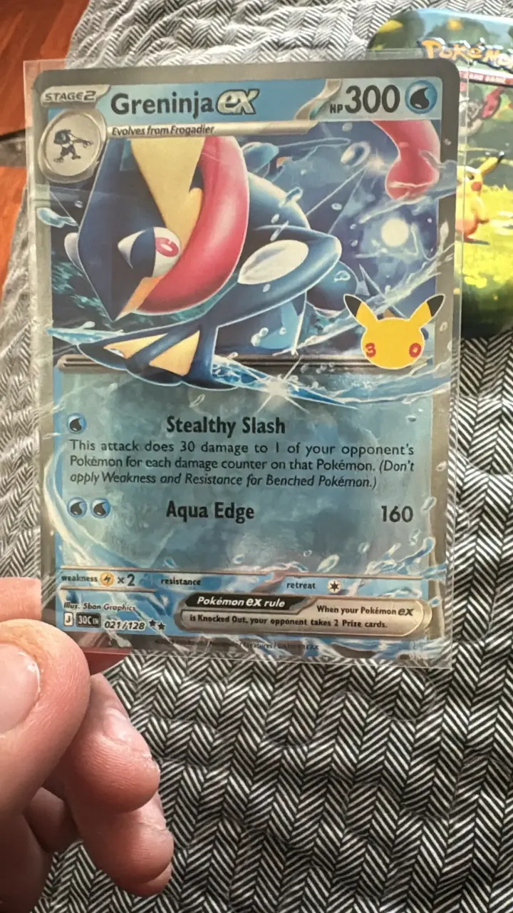 Carta Pokémon Greninja EX 300 HP