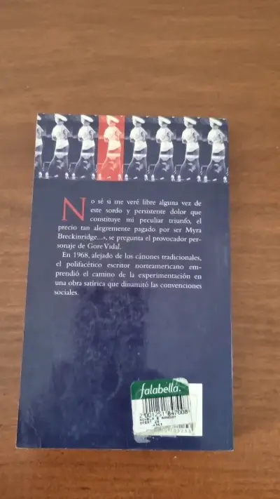 Libro Myra Breckinridge de Gore Vidal - miniatura 2