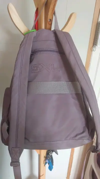 Mochila rosada saxofones  con múltiples bolsillos - miniatura 3