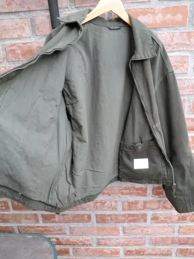 Chaqueta verde militar Zara para hombre - miniatura 4
