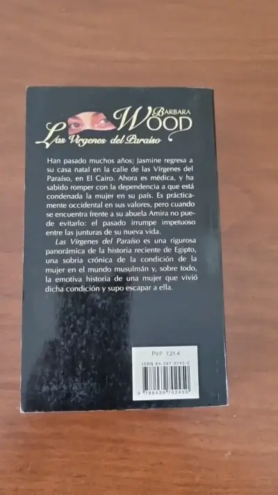 Libro 'Las Vírgenes del Paraíso' de Barbara Wood - miniatura 2