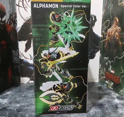 Bandai NXEDGE style  alphamon digimon - miniatura 2